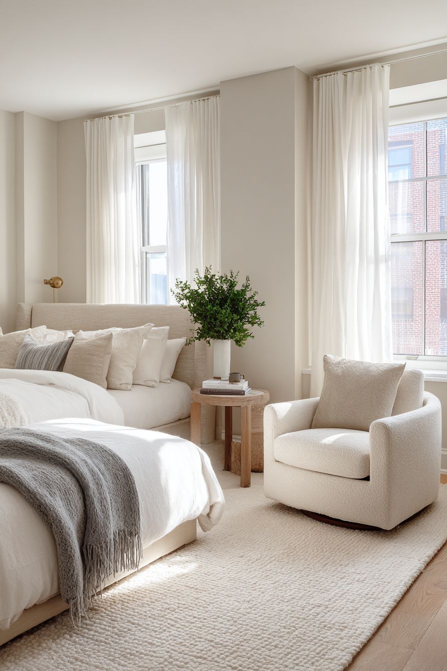 Incorporate Tan Upholstered Furniture