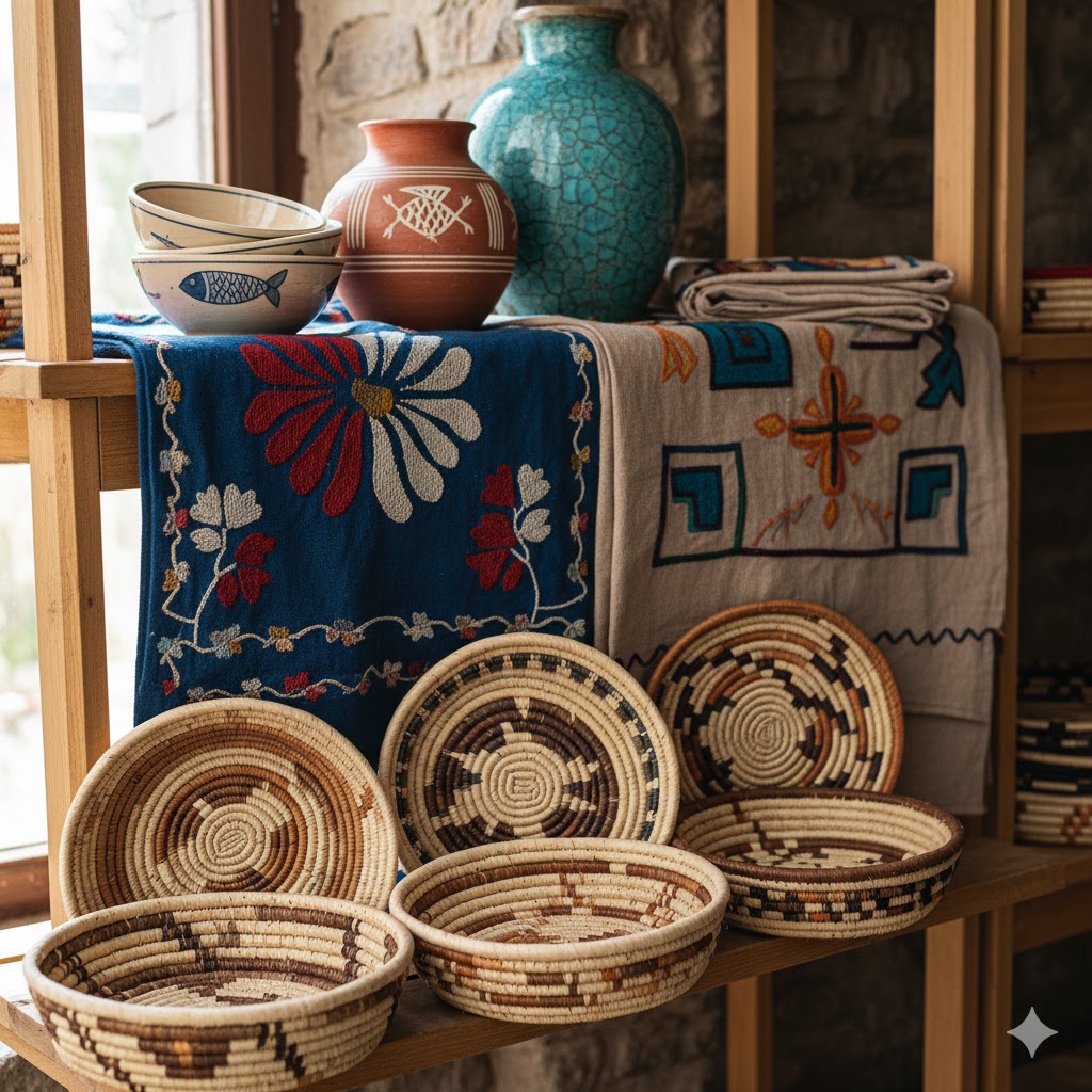 Handcrafted textures in Mexican decor