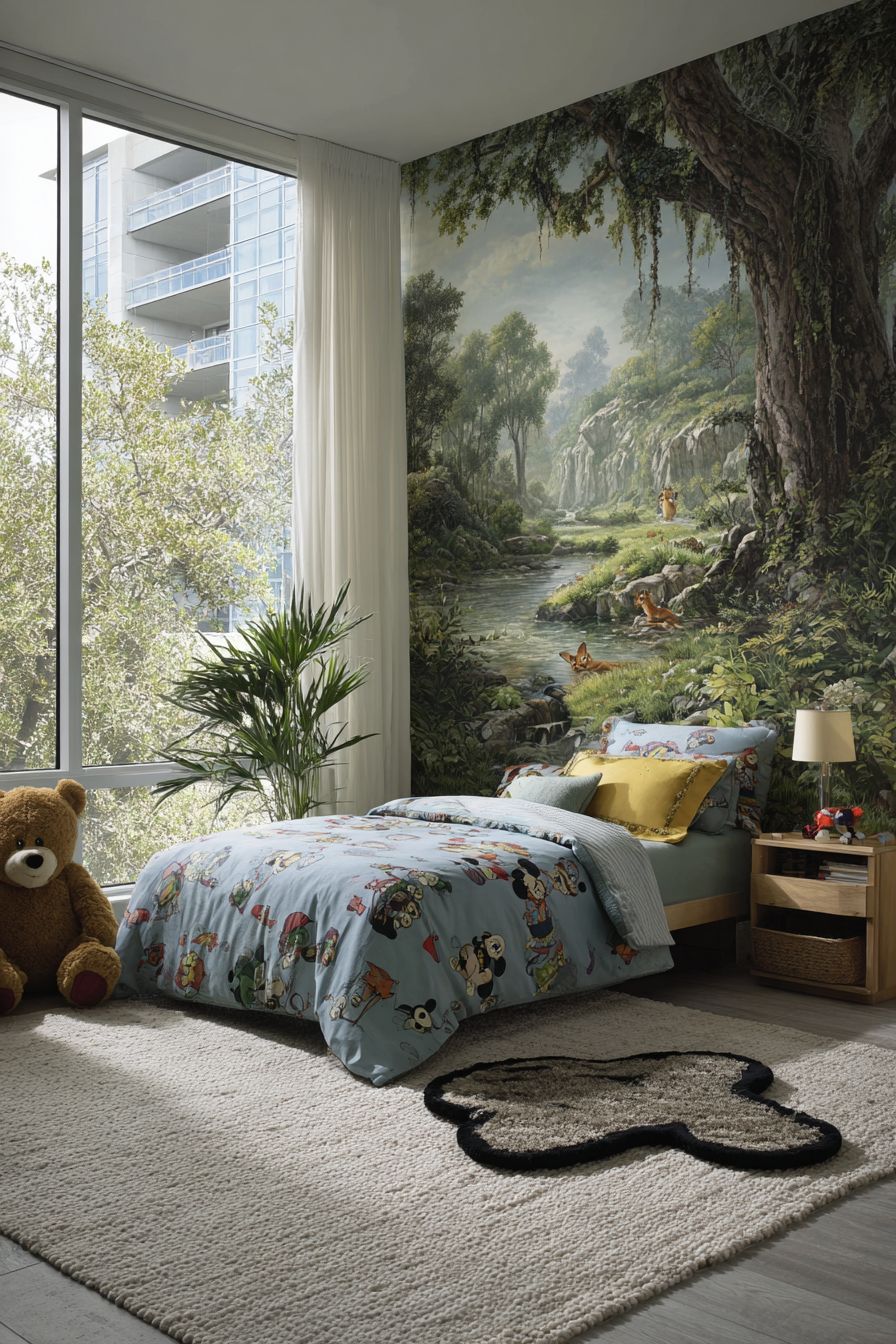 Use Wall Murals for Wow Factor