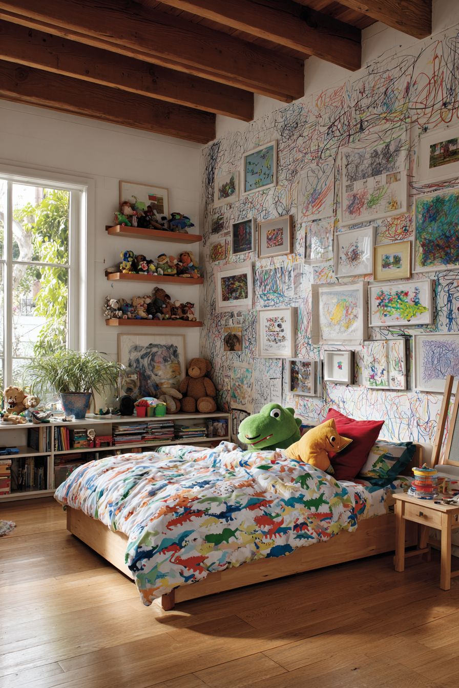 Encourage Creativity with Art Walls