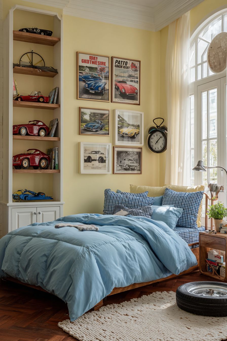 Add Charm with a Vintage Car Theme