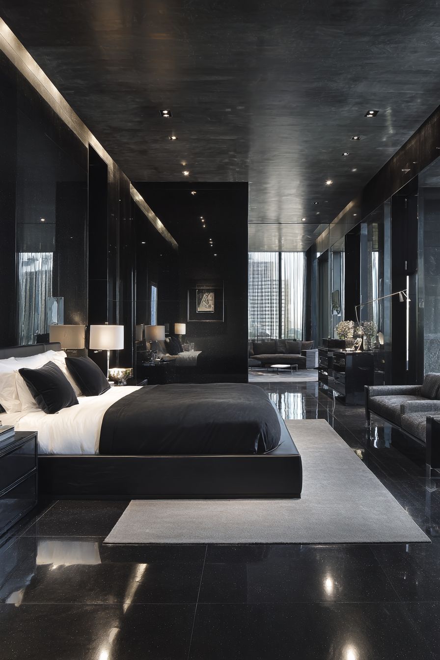 Maximize Space with Black Mirrors