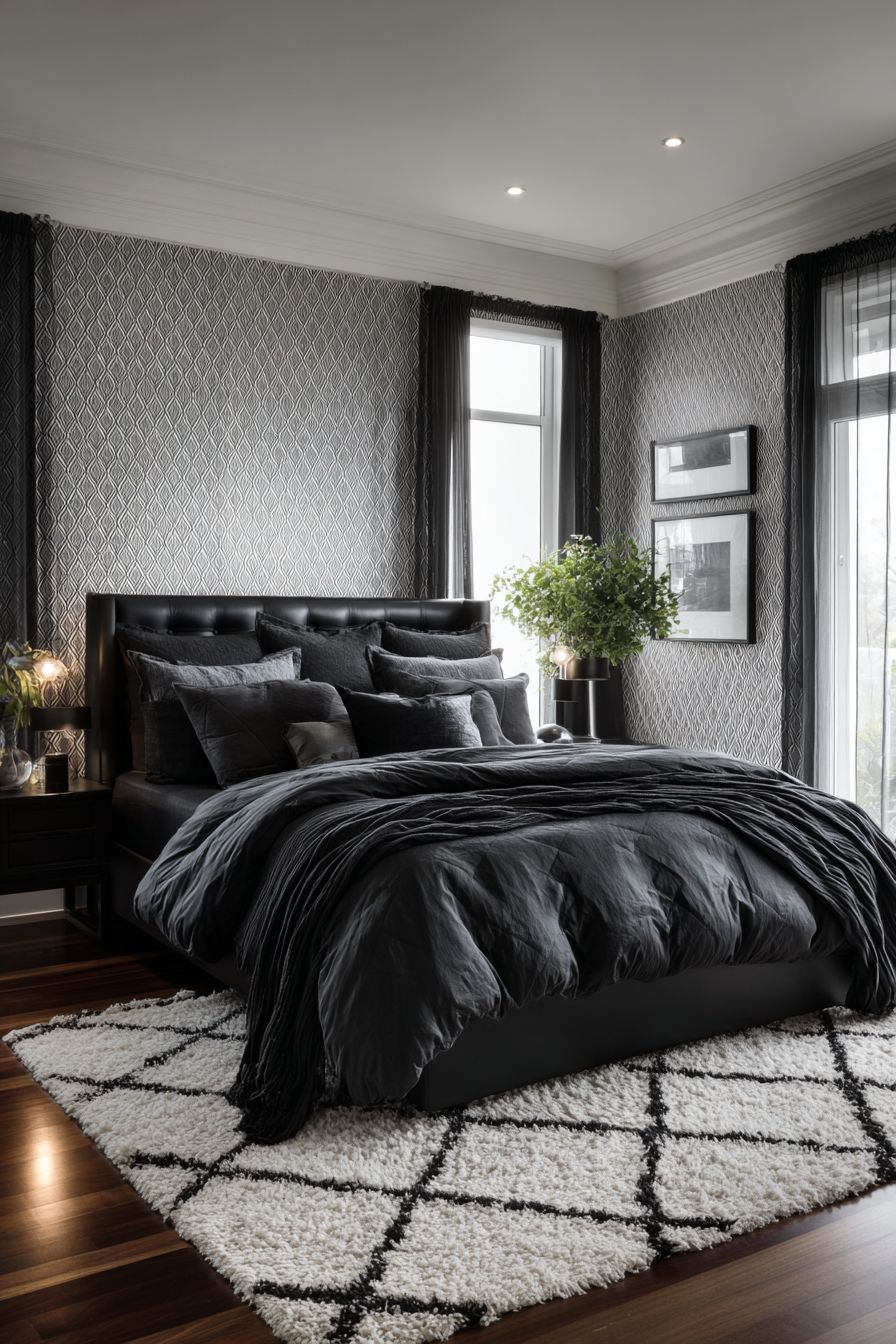 Simple Black and White Patterns