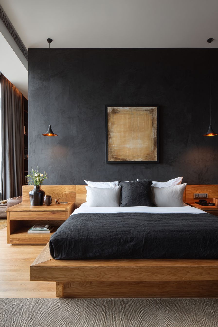 Create Contrast with Light Wood