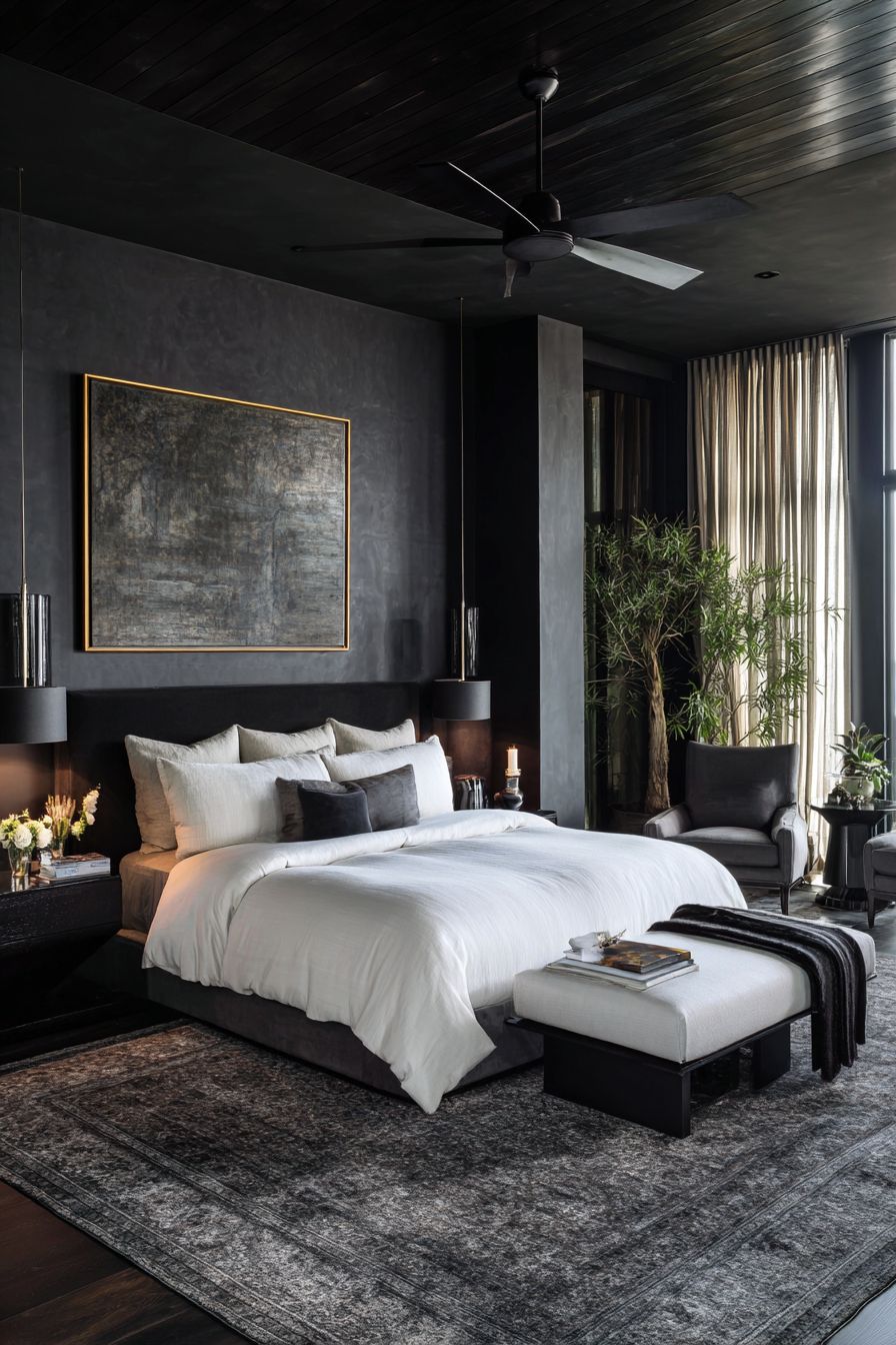 Black Ceiling Fans for Function