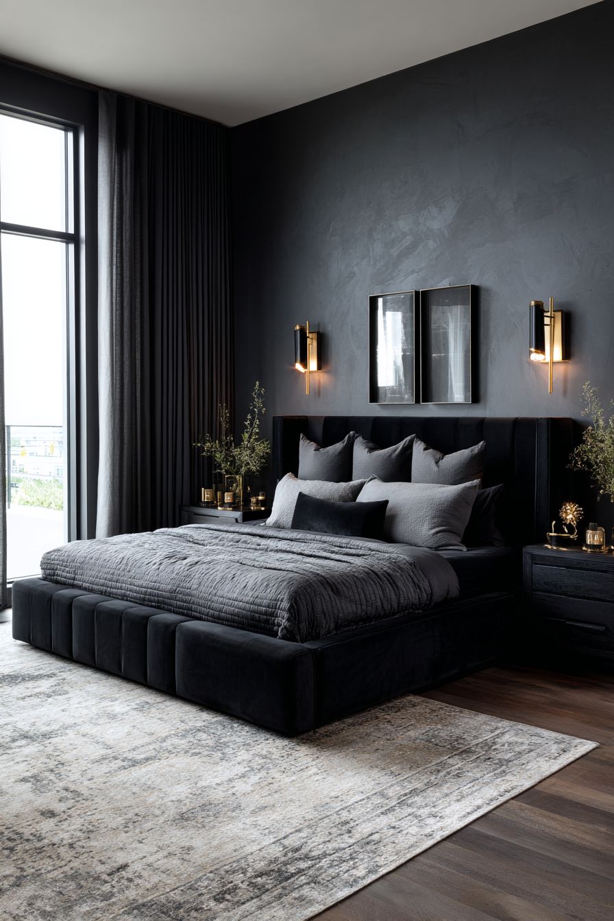 Incorporate Black Wall Sconces