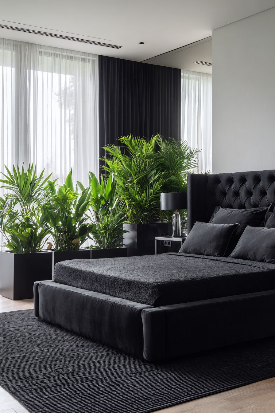 Incorporate Black Planters