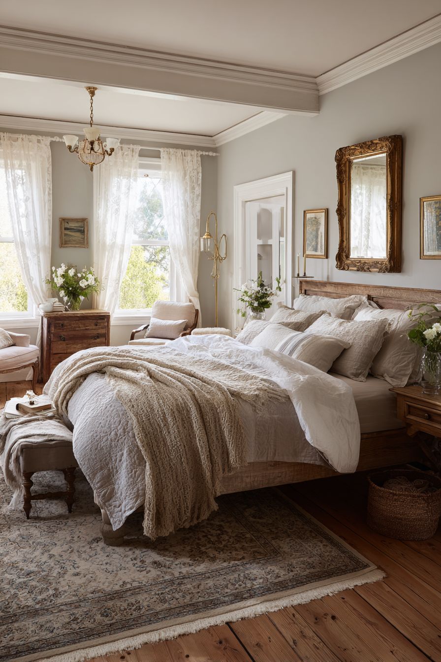 Decorate with Antique Mirrors