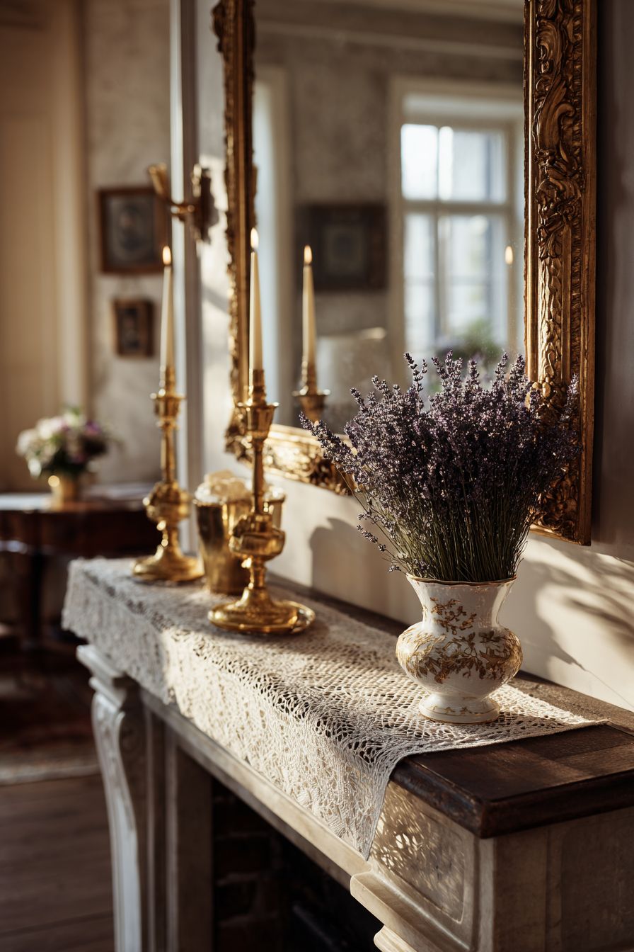 Create a Decorative Mantelpiece