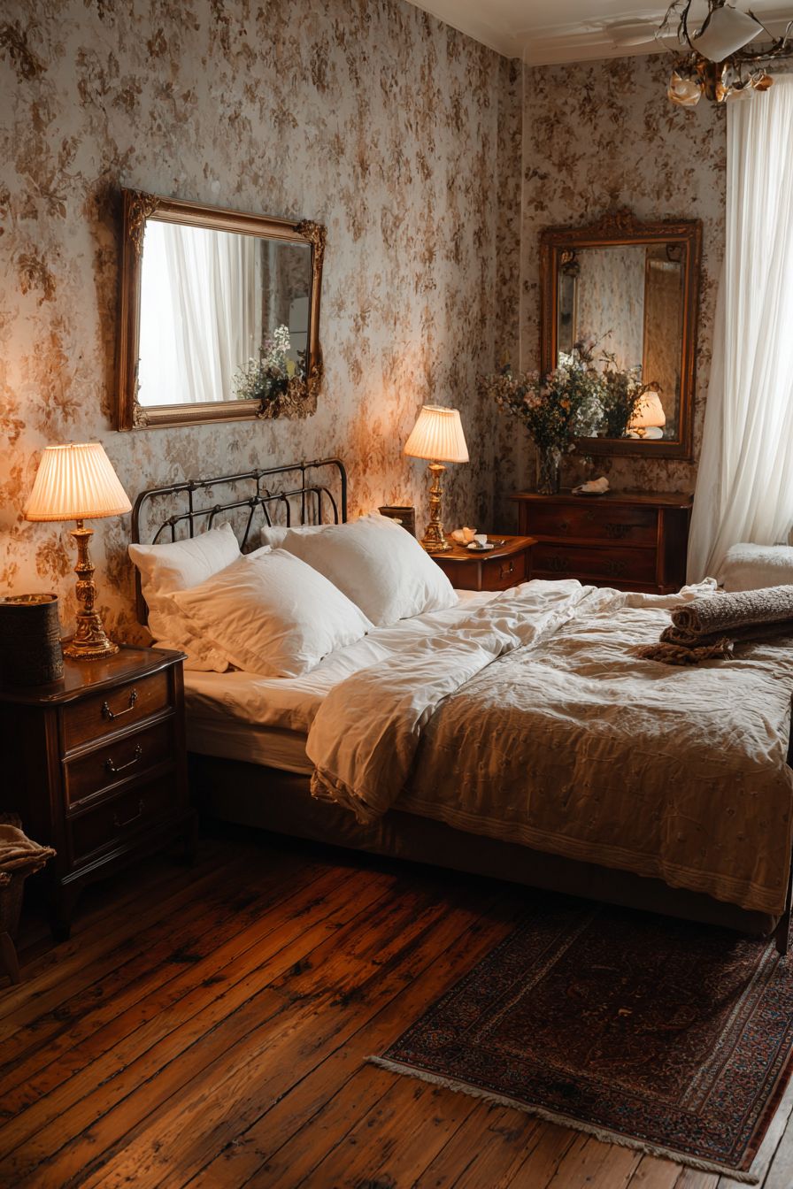 Choose Vintage-Inspired Bedside Lamps