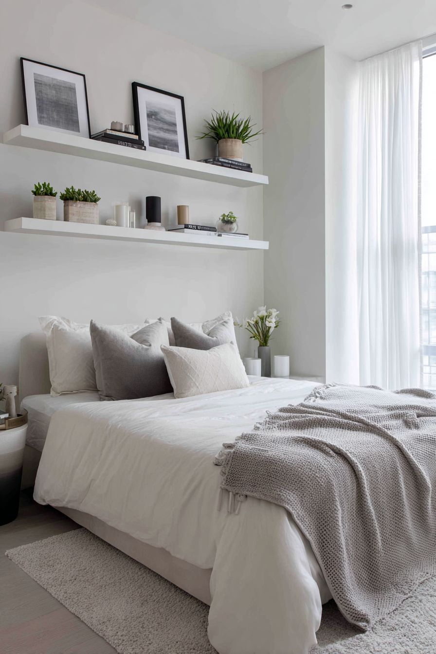 Use Floating Shelves for Display