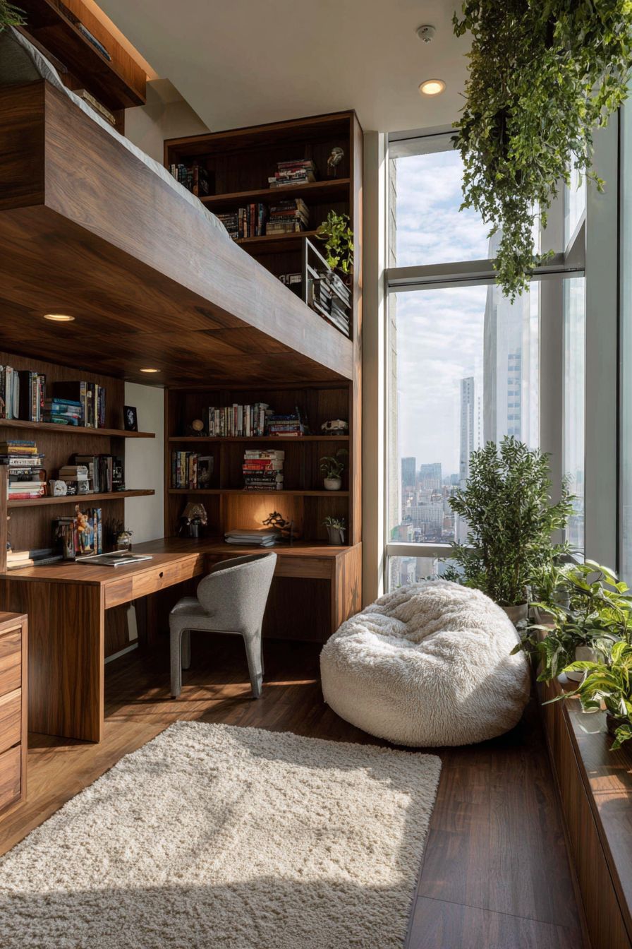 Maximize Space with Loft Beds