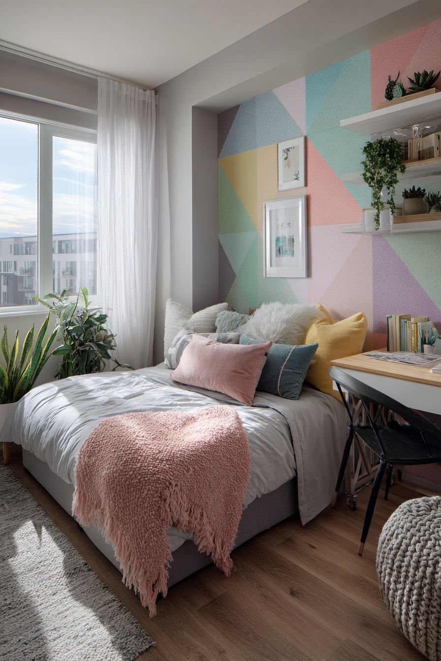 Budget-Friendly Peel-and-Stick Wallpaper