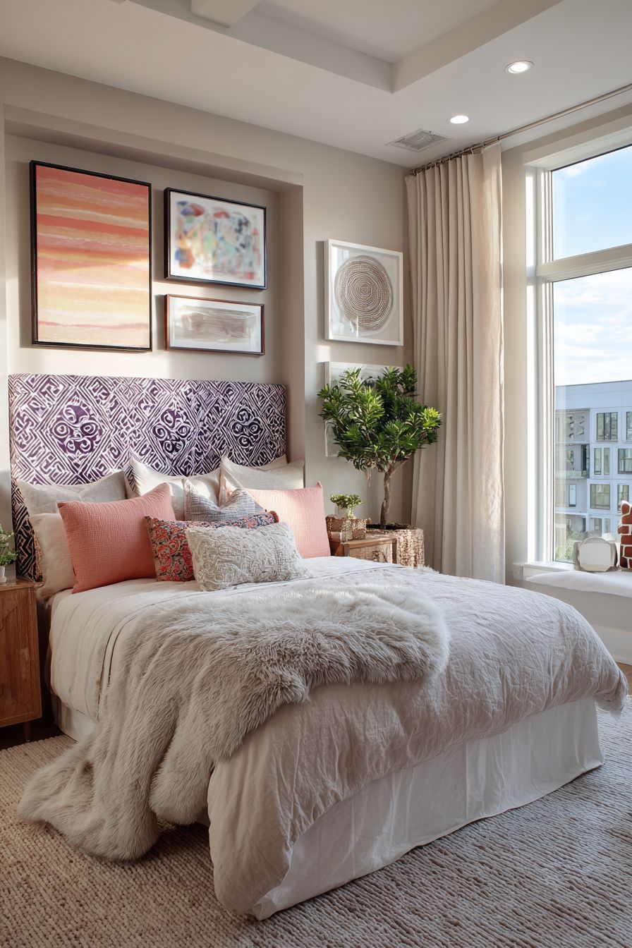 Upgrade with a Statement Headboard