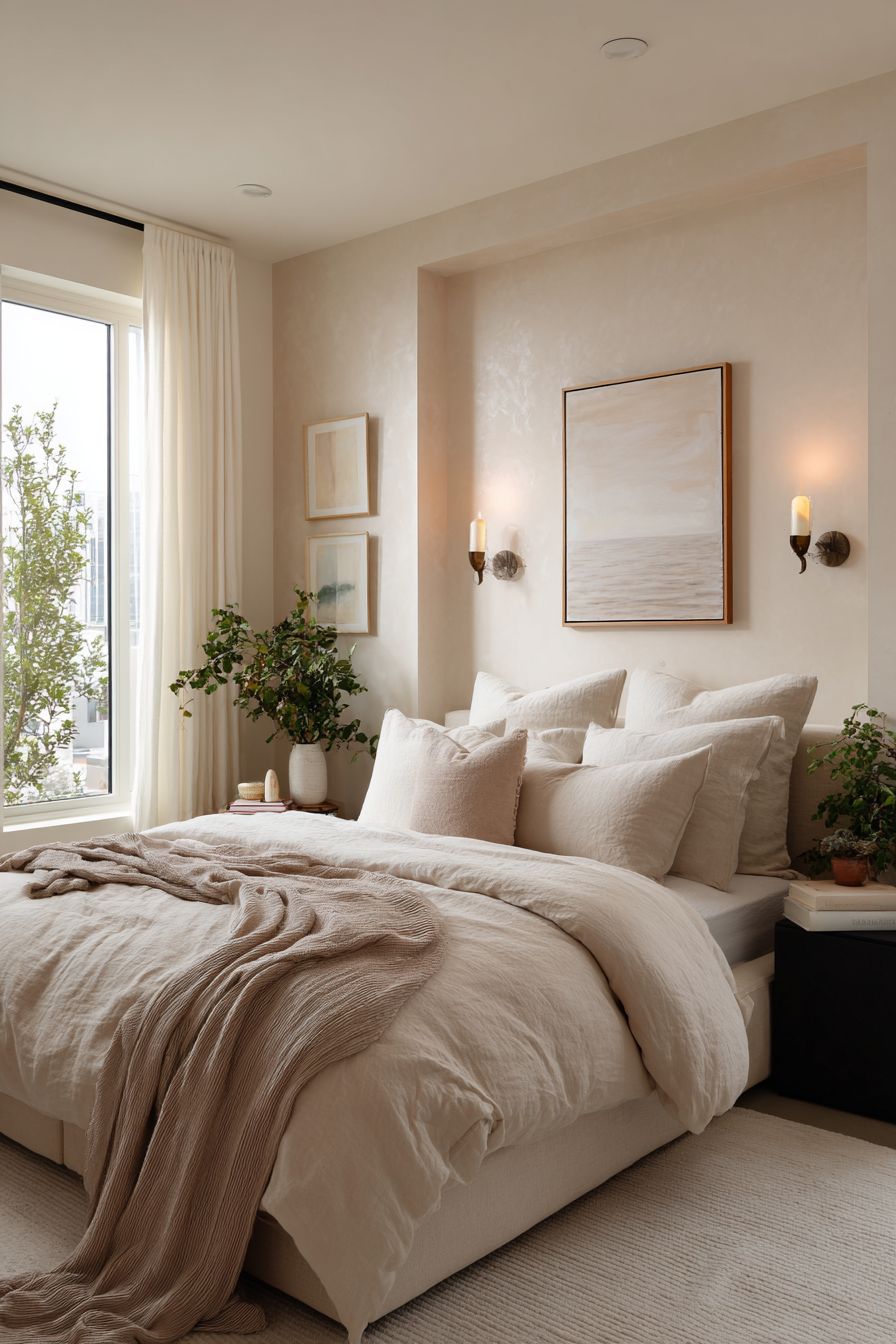 Incorporate Soft Lighting with Sconces