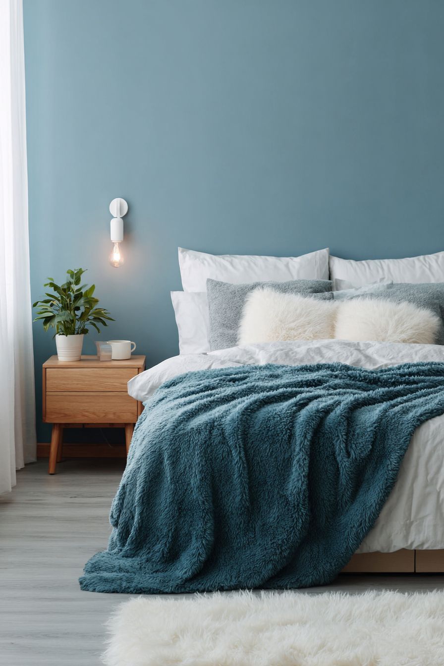 Opt for Teal Throw Blankets