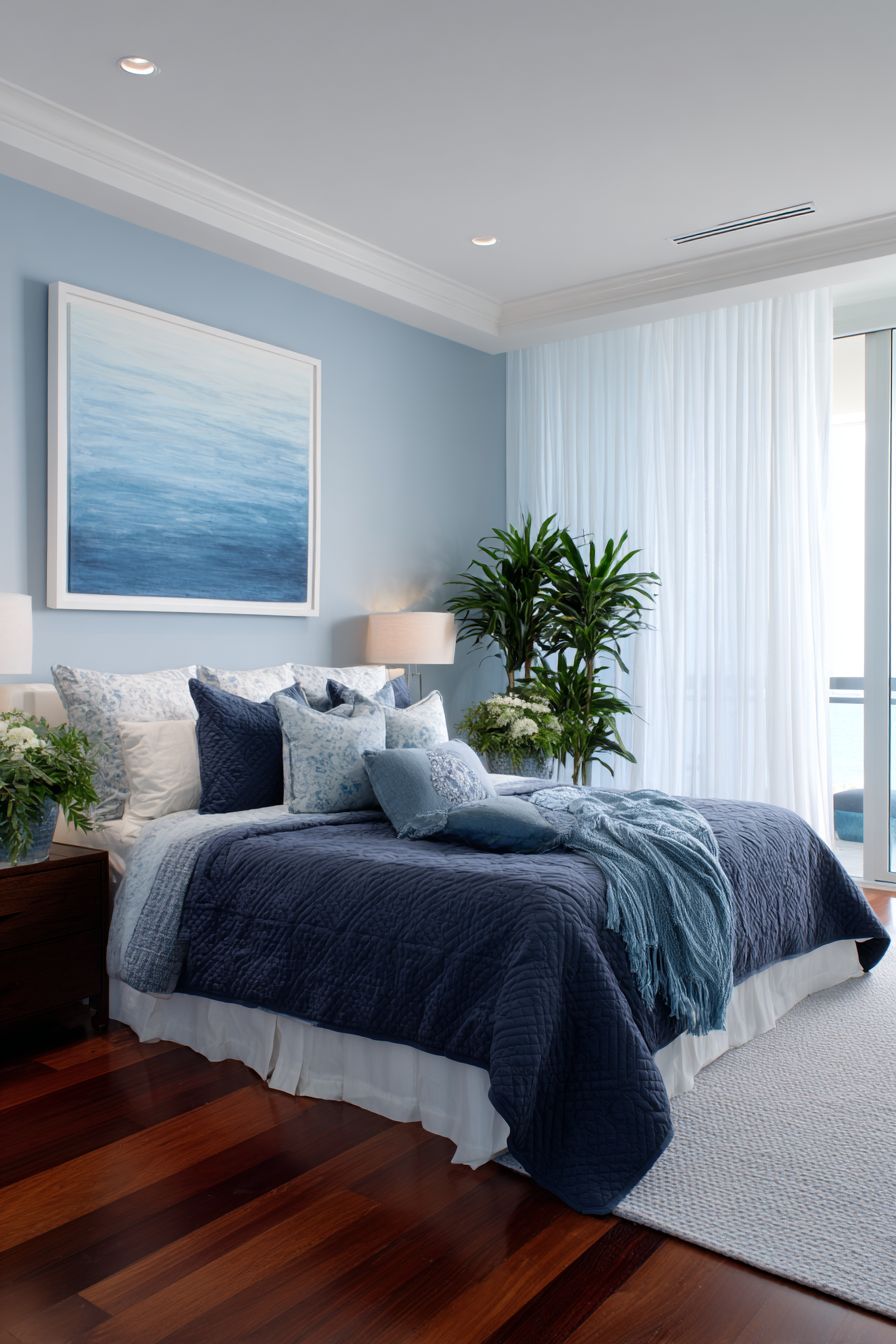 Install Ocean Blue Wall Art