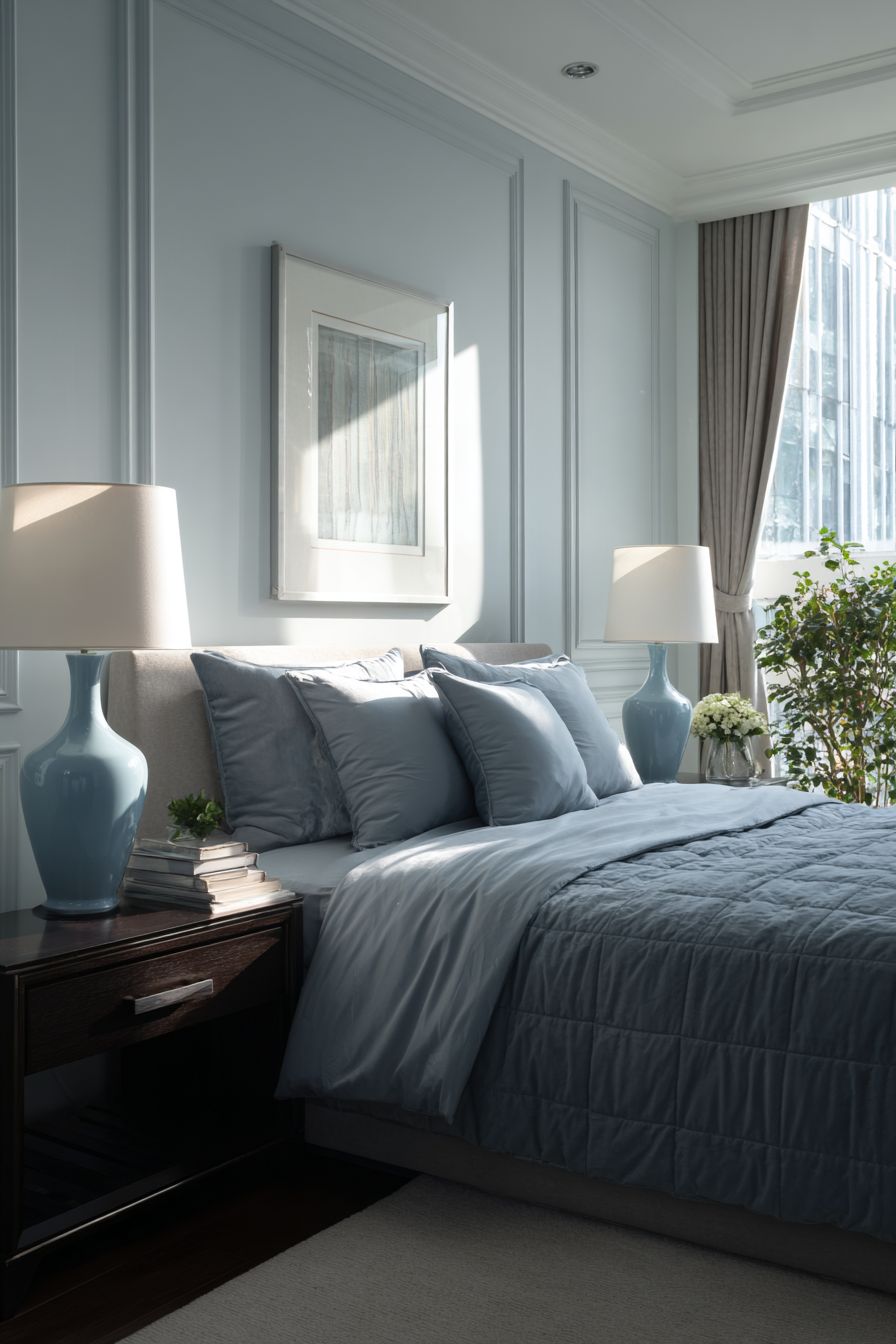 Use Light Blue Lamps