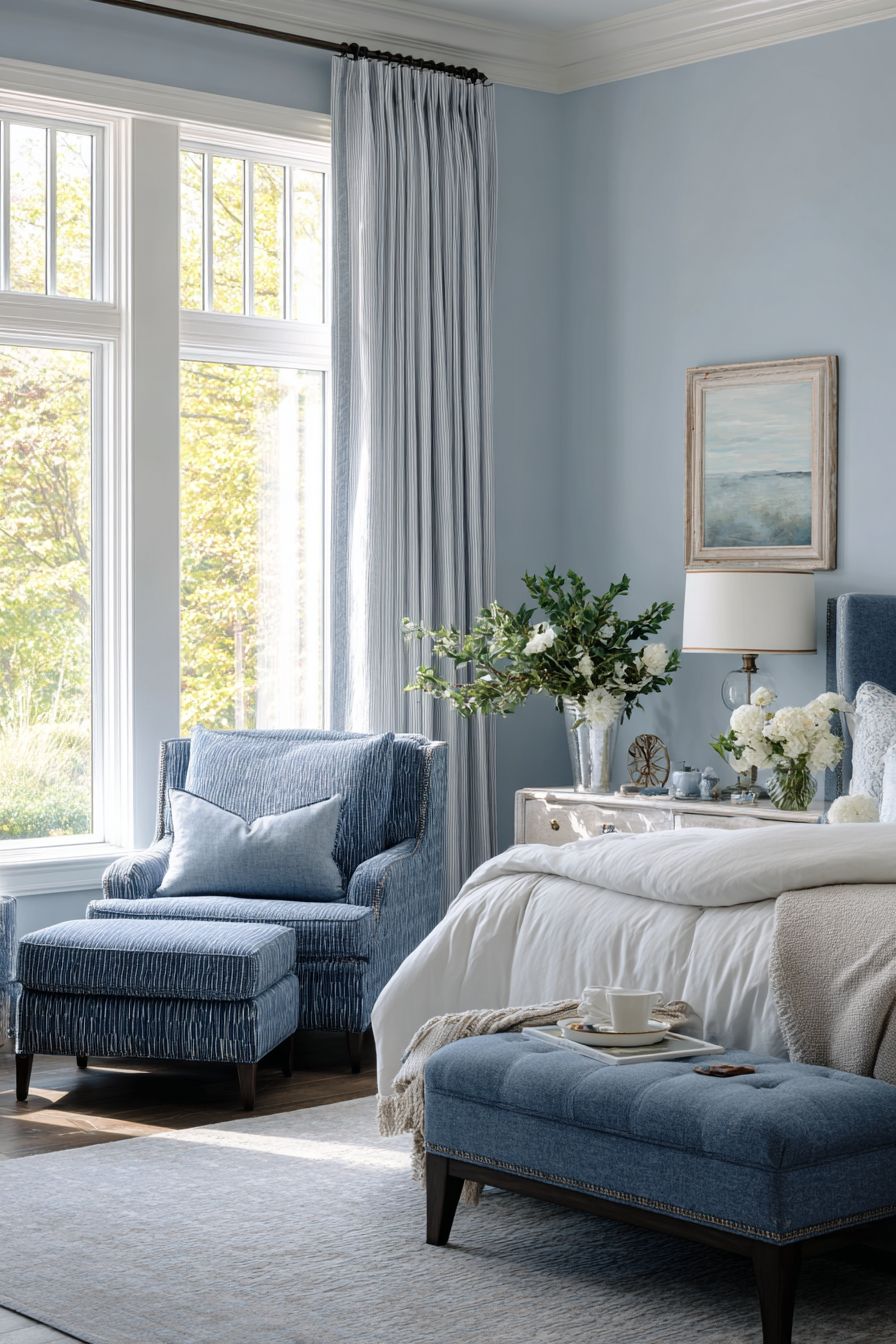 Use Denim Blue Upholstered Furniture