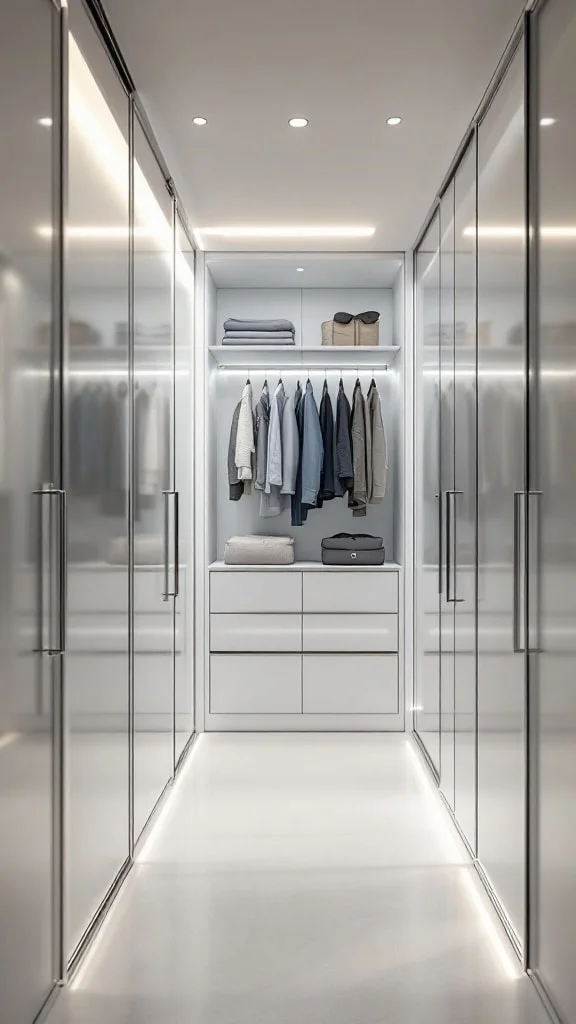 Modern Glass Showcase: Transparency Meets Function