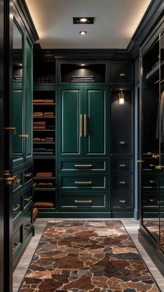 Dramatic Dark Tones: Bold and Moody Interiors