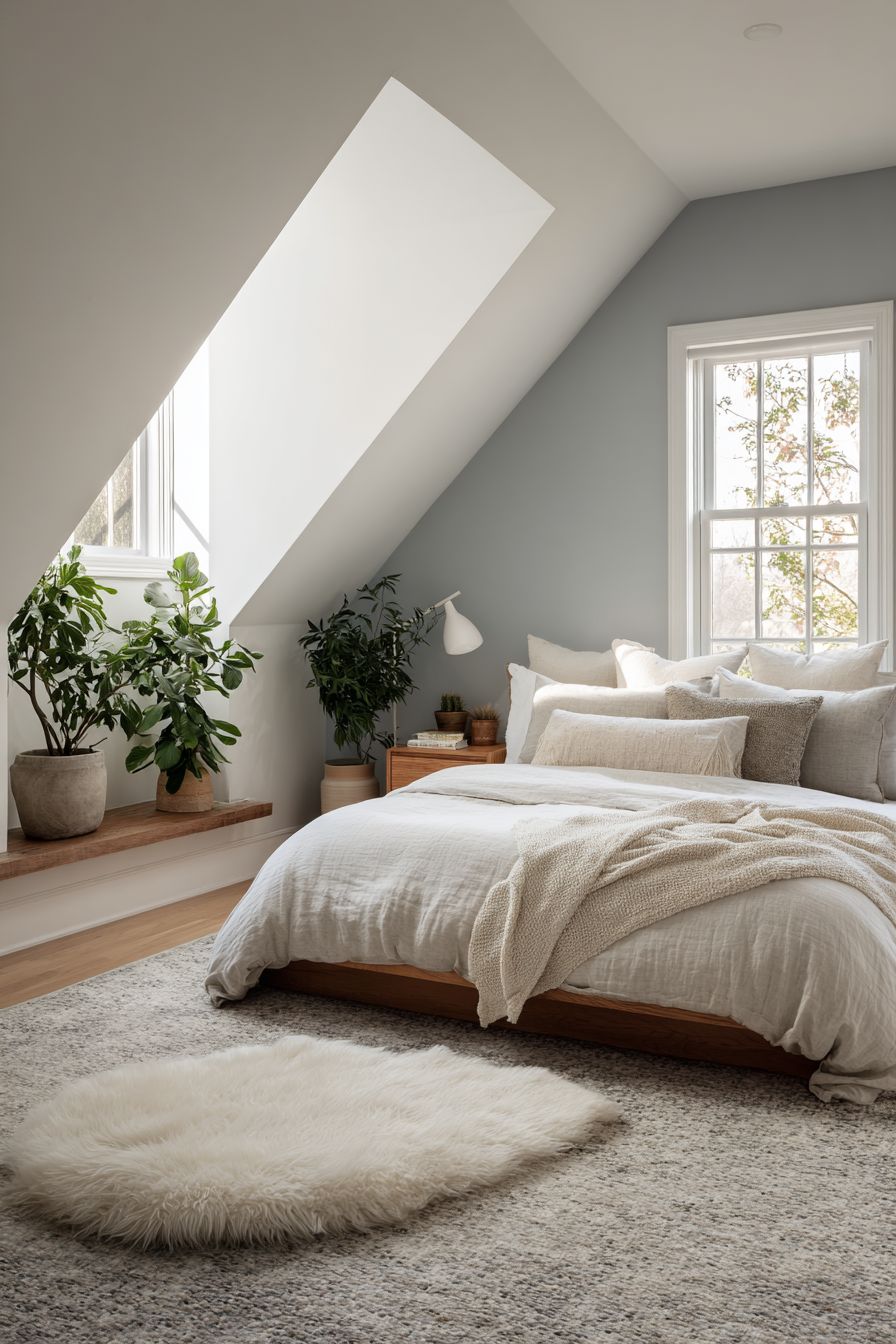 Add an Accent Ceiling Color