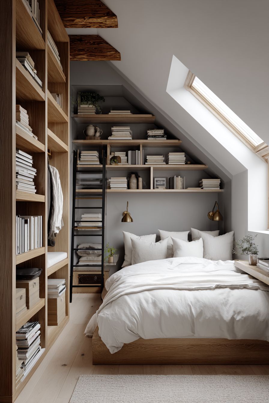 Use Vertical Storage Solutions