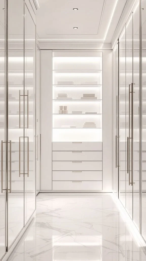 Pure White Brilliance: Clean and Luxurious