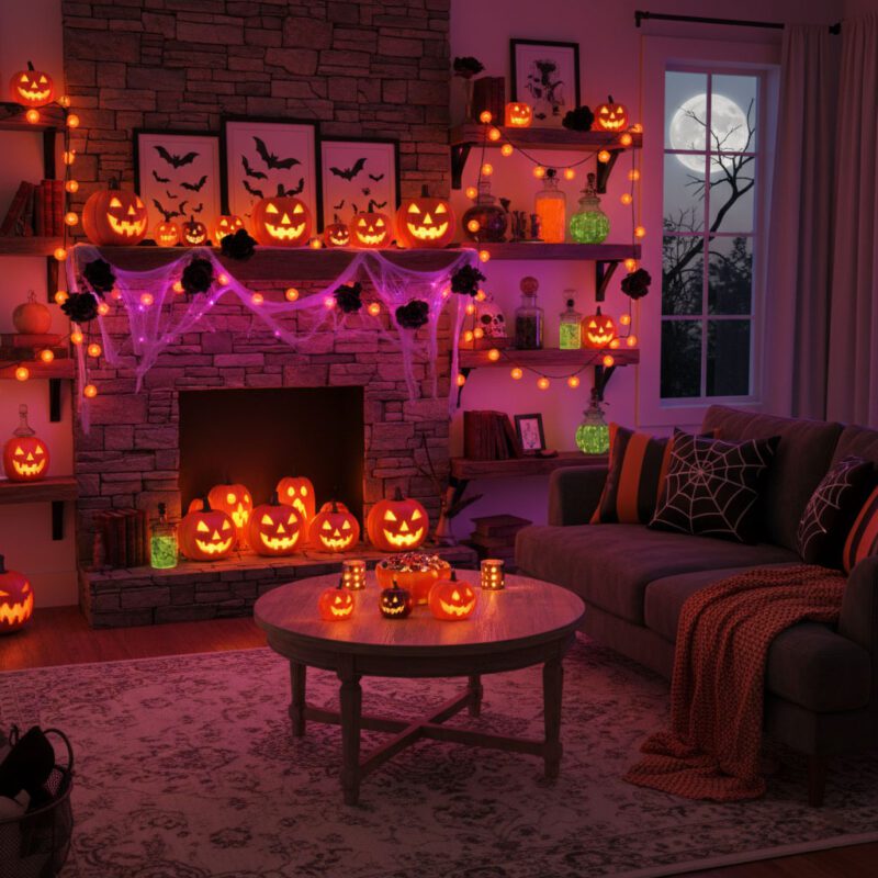 Halloween string lights