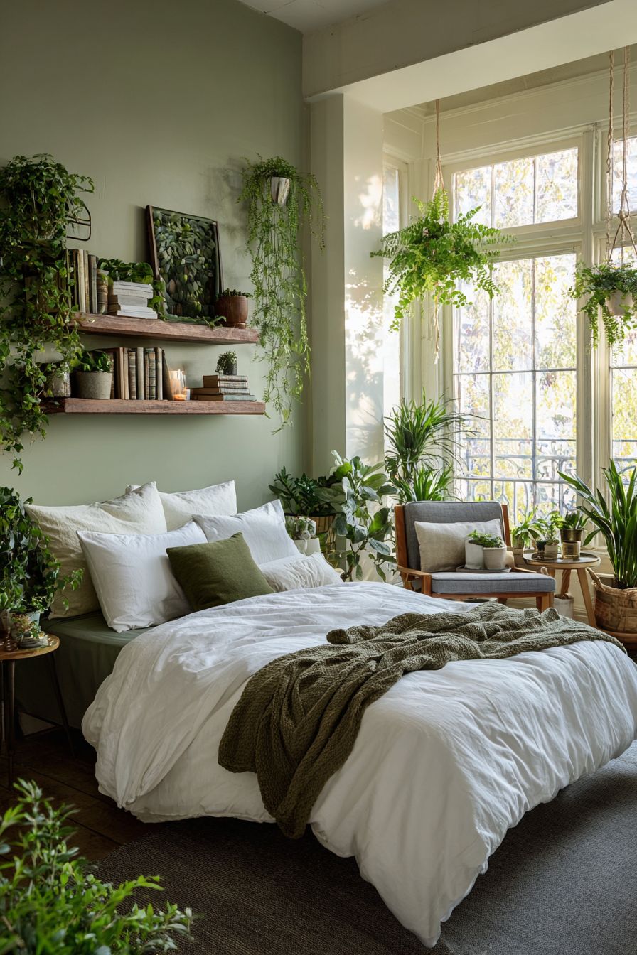 Incorporate Green Houseplants