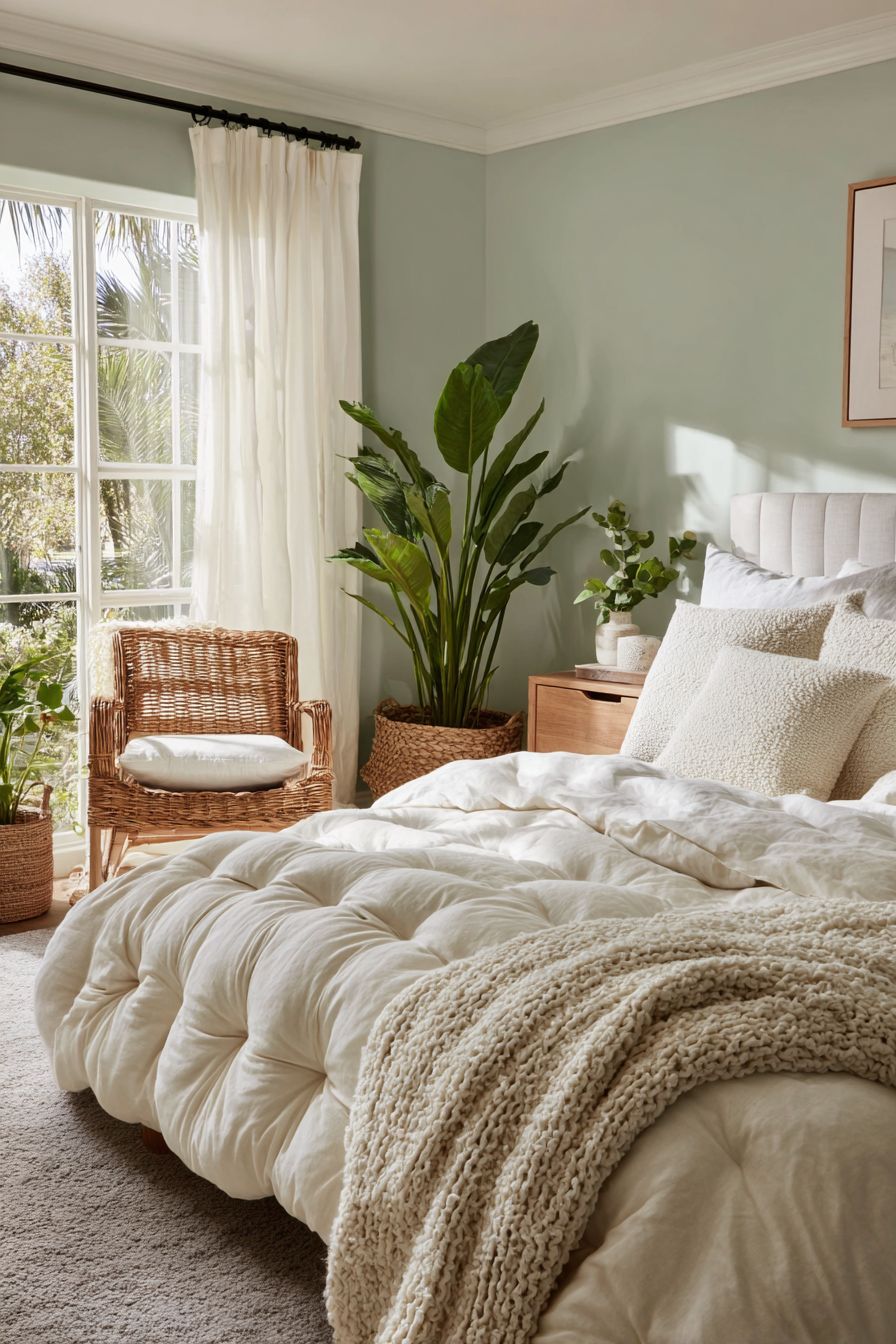 Paint Walls with Muted Green