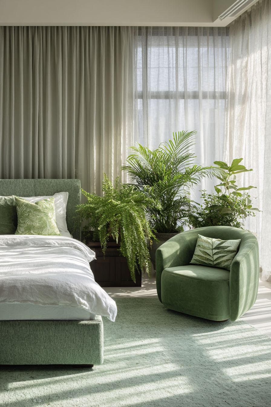 Maximize Space with Green Furniture