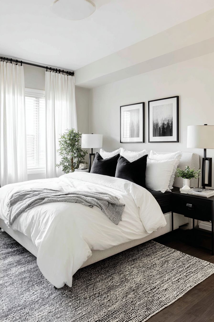 Budget-friendly Art with DIY Black & White Prints