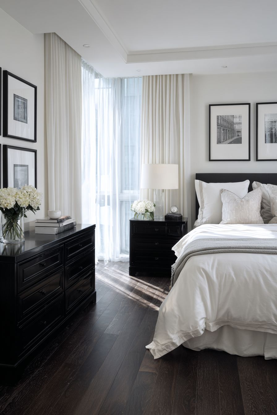 Add Contrast with Dark Accent Furniture