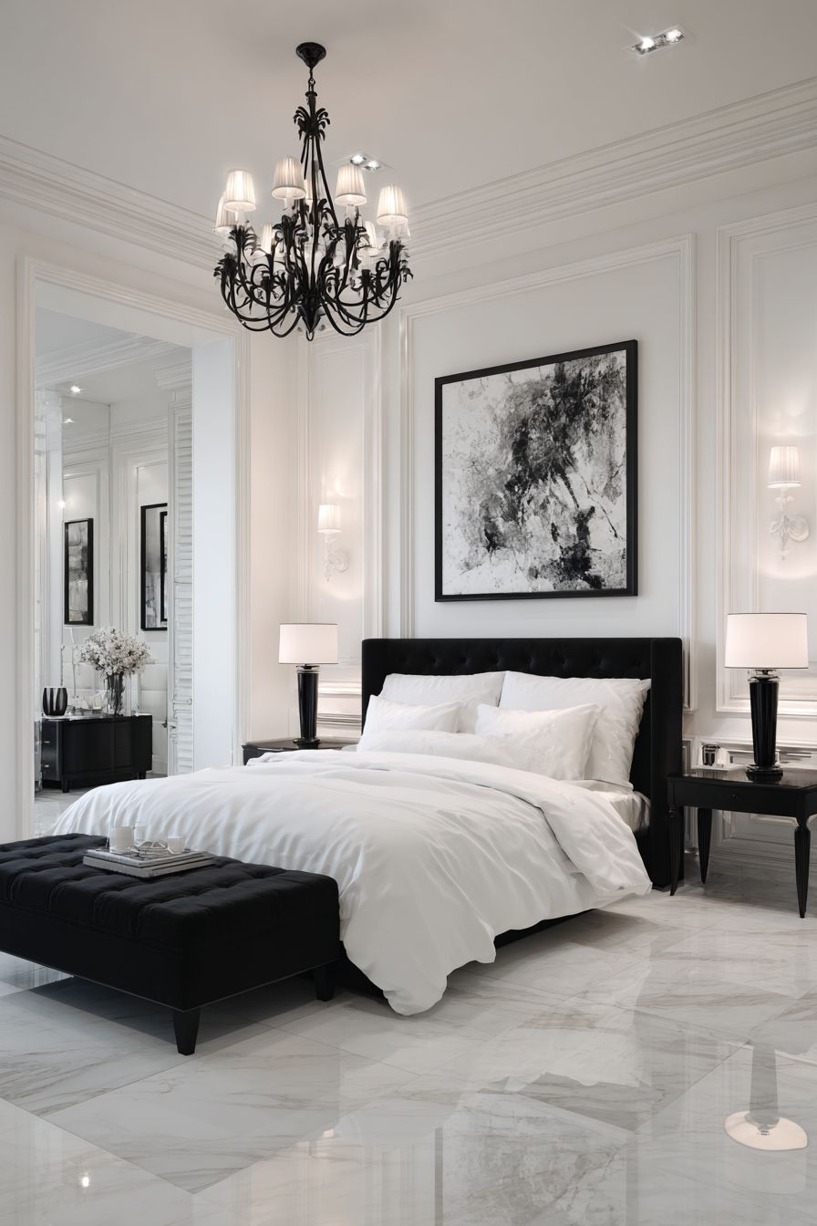 Mirror Feature Wall for Light and Space