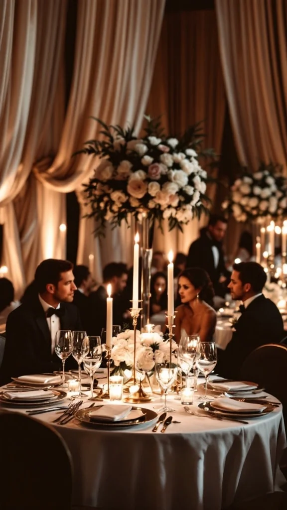 Intimate Black Tie Elegance