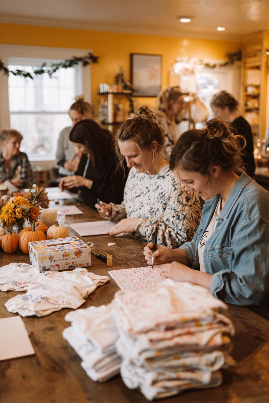 Organize a DIY Onesie Decorating Station