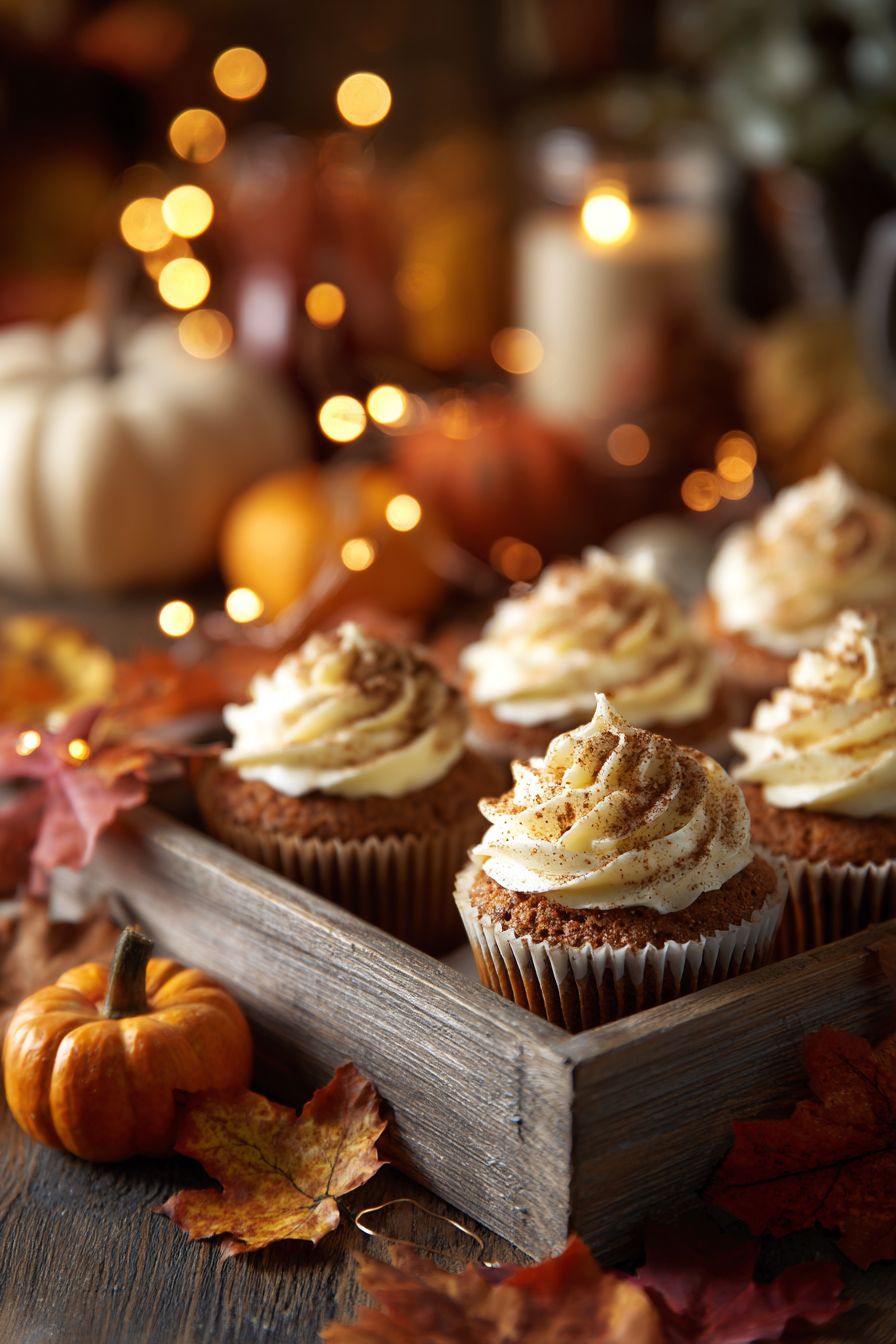 Simplify with Pumpkin Spice Cupcake Treats