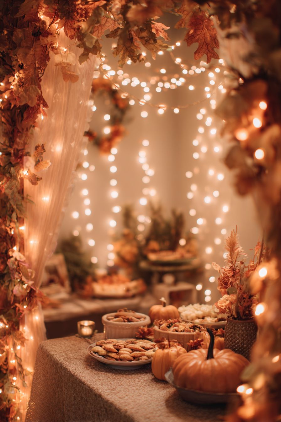 Incorporate String Lights for a Cozy Vibe