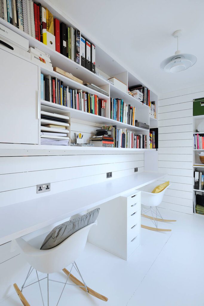 Smart Storage Home Office Home office with smart storage solutions