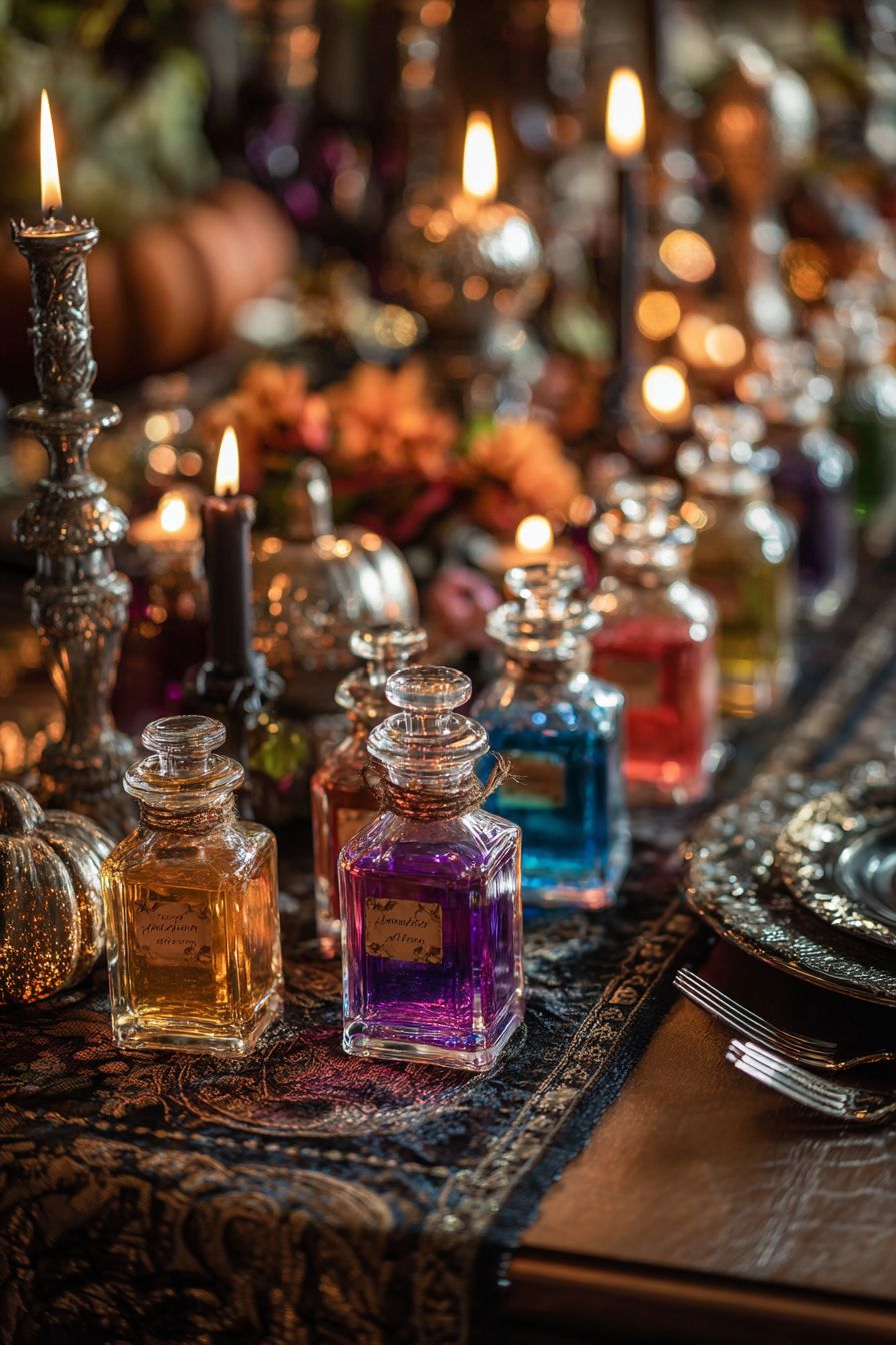Create Potion Bottle Place Cards