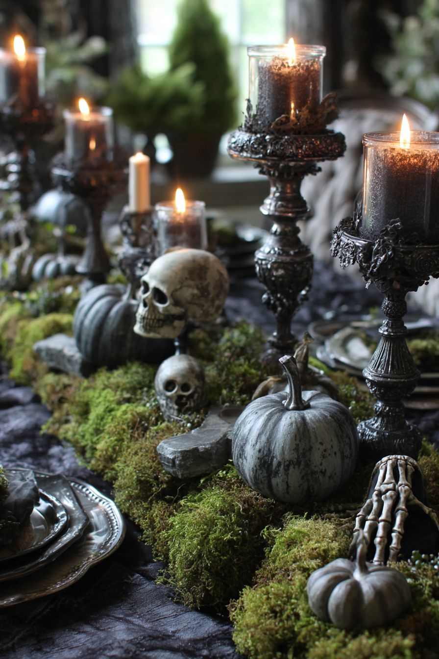 Use Moss and Stone Accents