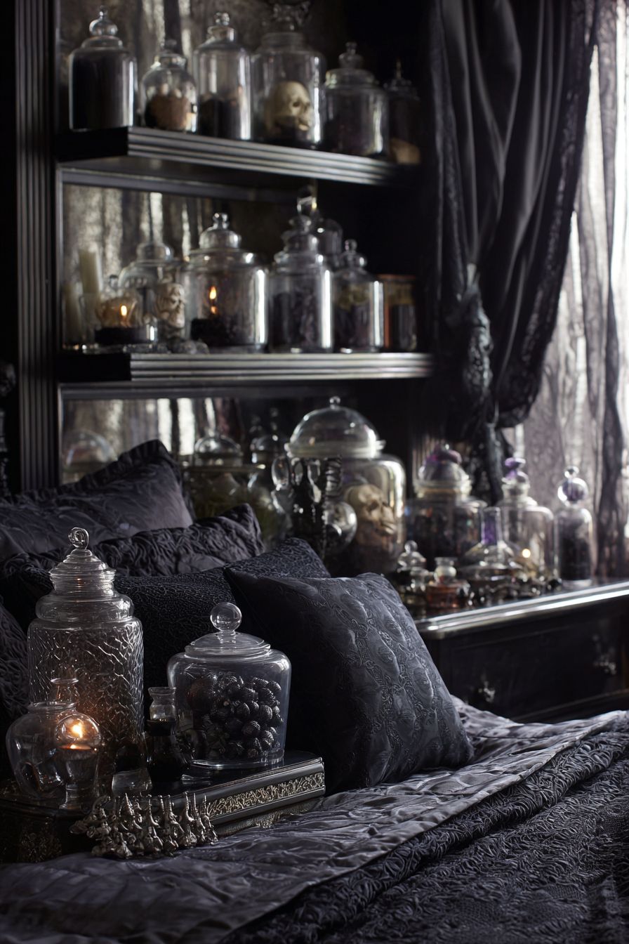 Arrange Eerie Apothecary Jars
