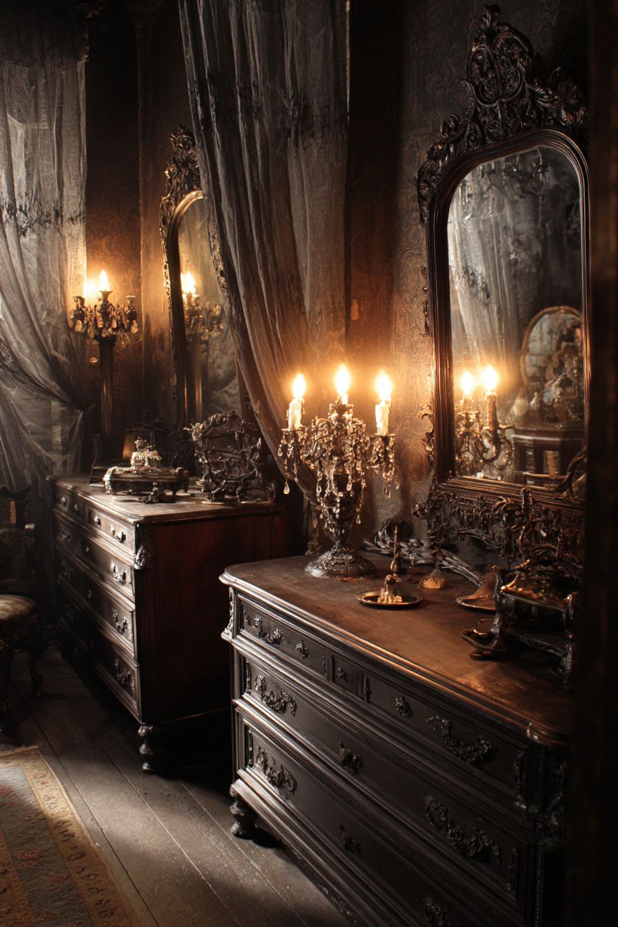 Use Vintage Candelabras