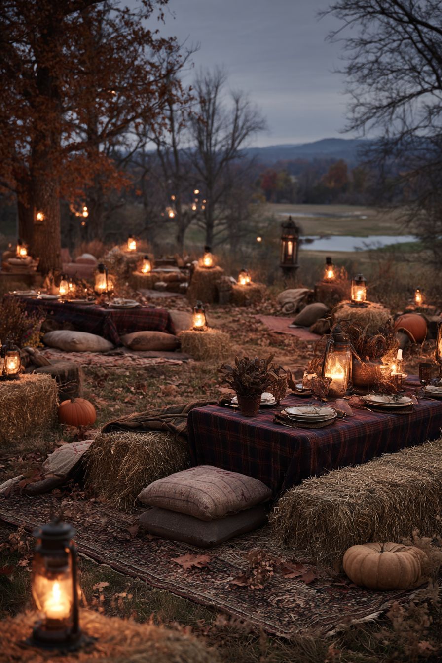 Organize a Country Halloween Tablescape