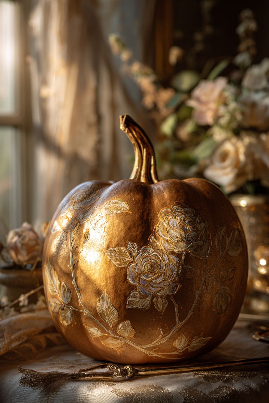 Create a Beautiful Belle Pumpkin
