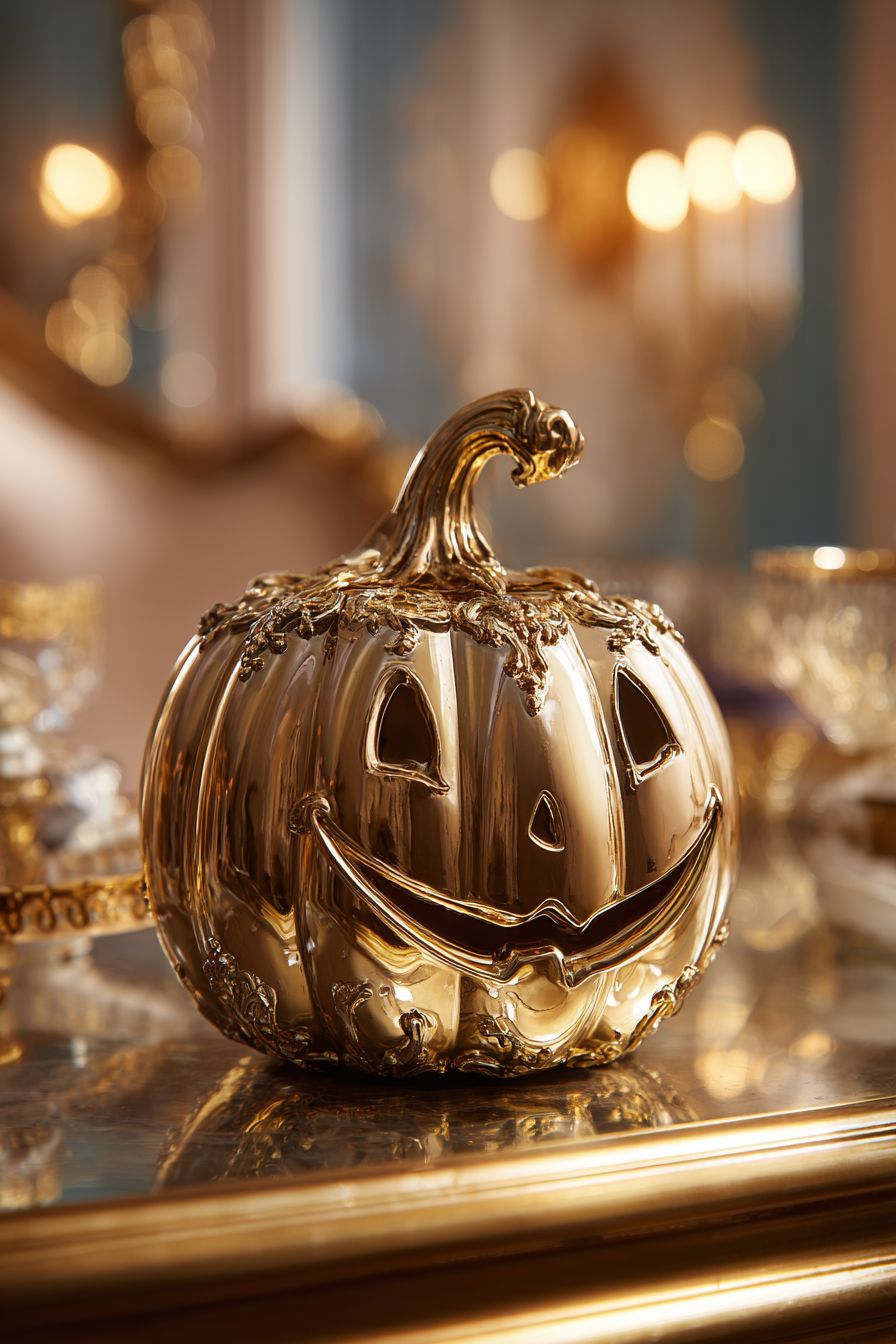 Paint a Classy Lumiere Pumpkin