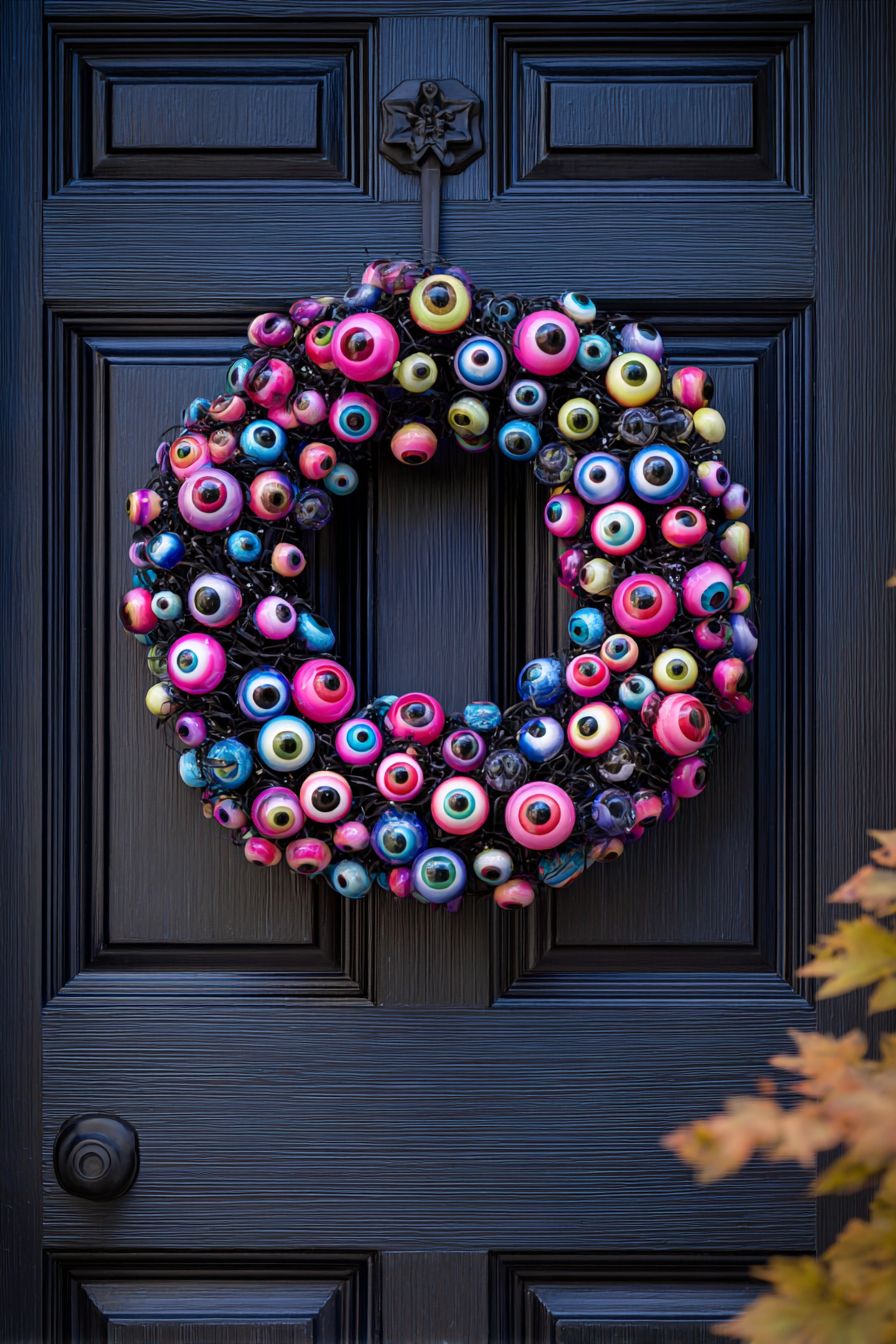 Make an Eyeball-Laden Wreath