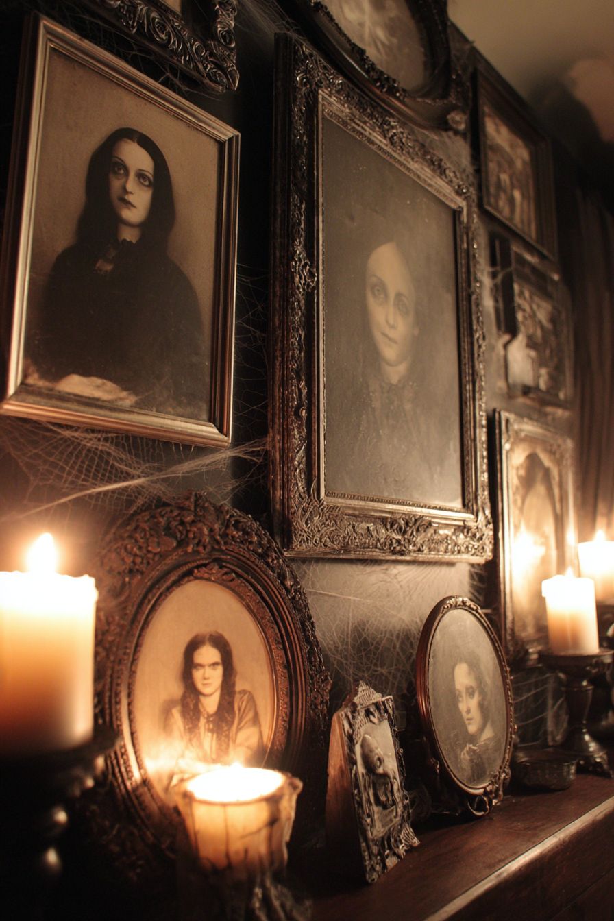Maximize Fear with a Haunted Gallery Wall