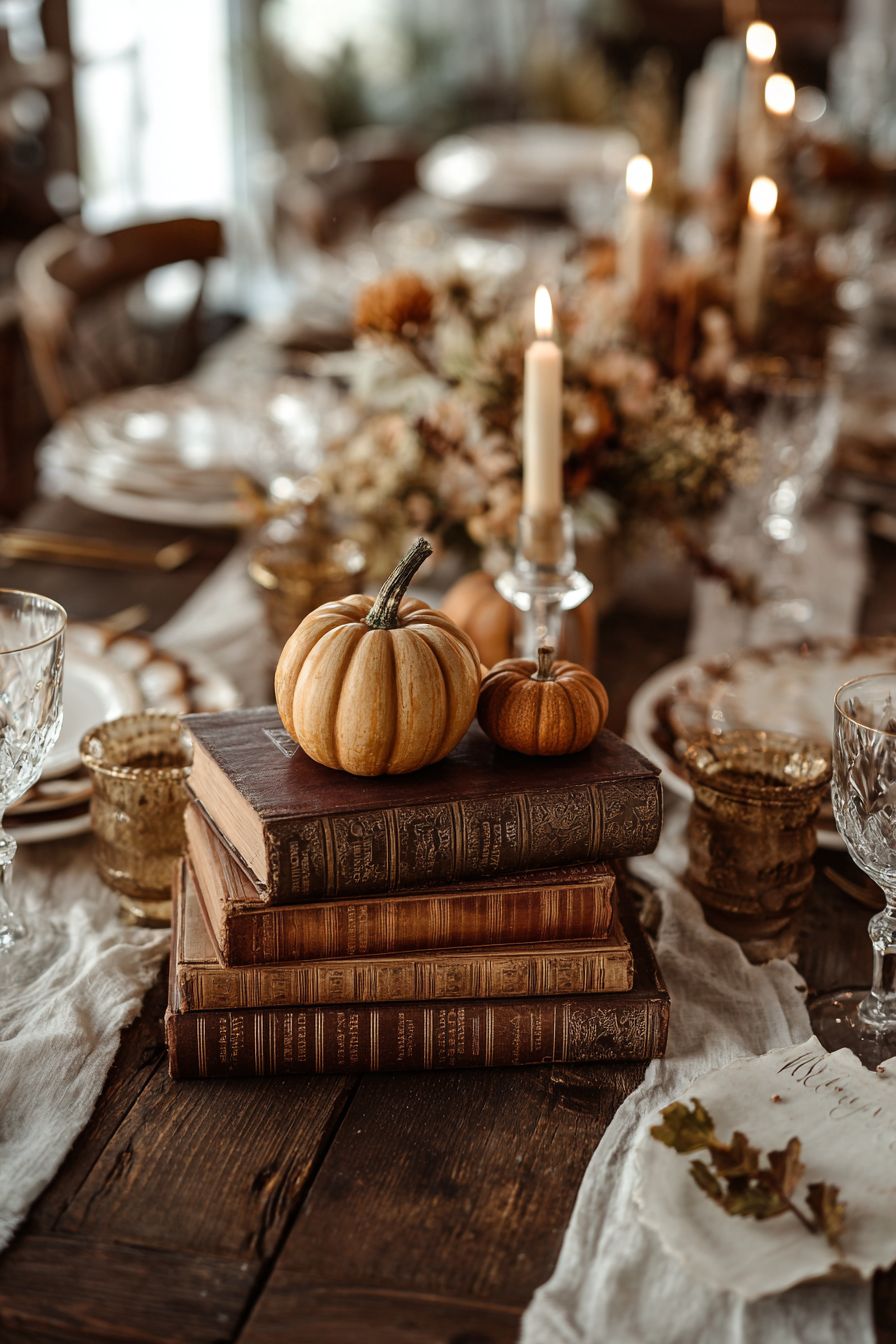 Use Vintage Books for Elevated Decor Levels